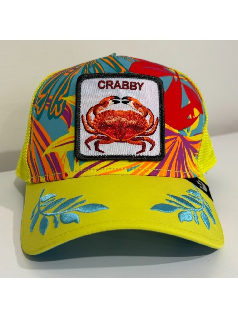 Goorin Bros 'Crabby' Mesh Back Trucker Hat The Farm Limited Circulation NWOT